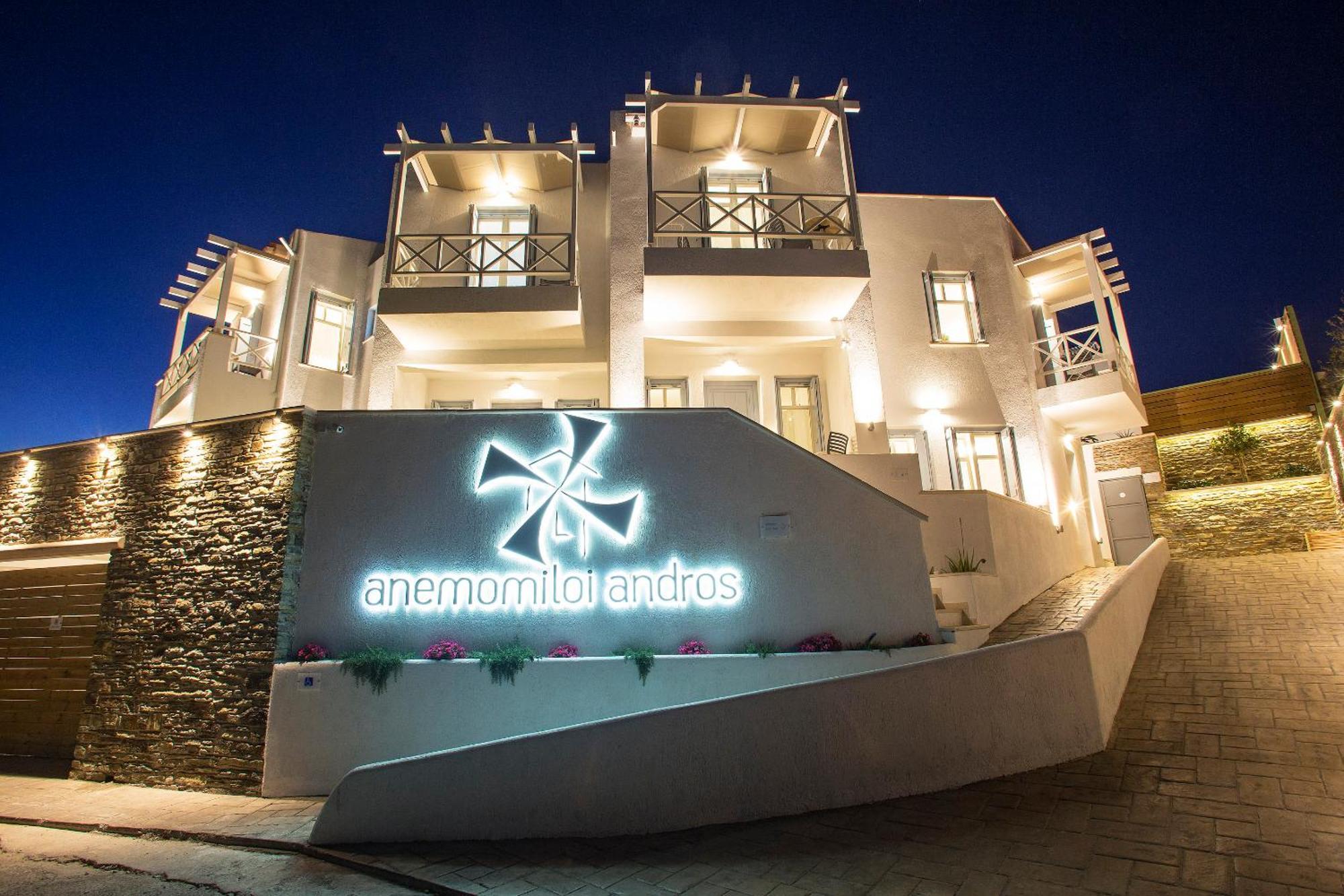Anemomiloi Andros Boutique Hotel Extérieur photo